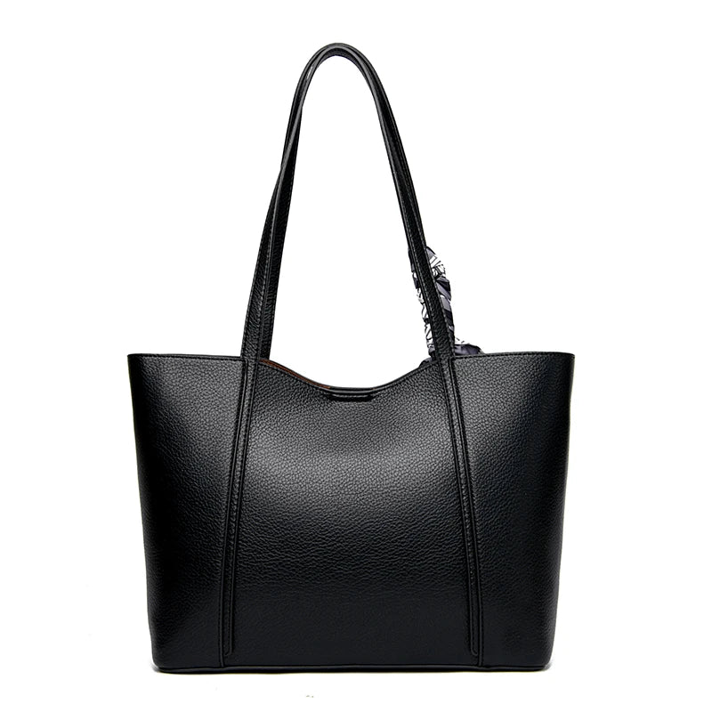 Genuine Brand Women Tote Bag High Quality Soft Leather Large Ladies Shoulder Crossbody Bag Luxury Female Shopping Handbag A Main