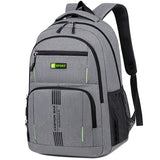Fashion Minimalist Men’s Rucksack, Lightweight Nylon Backpack with Multiple Storage Slots for School & Weekend Trips