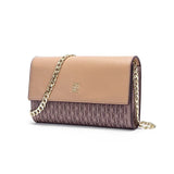 Luxury Letter Print Sequin Crossbody Bag