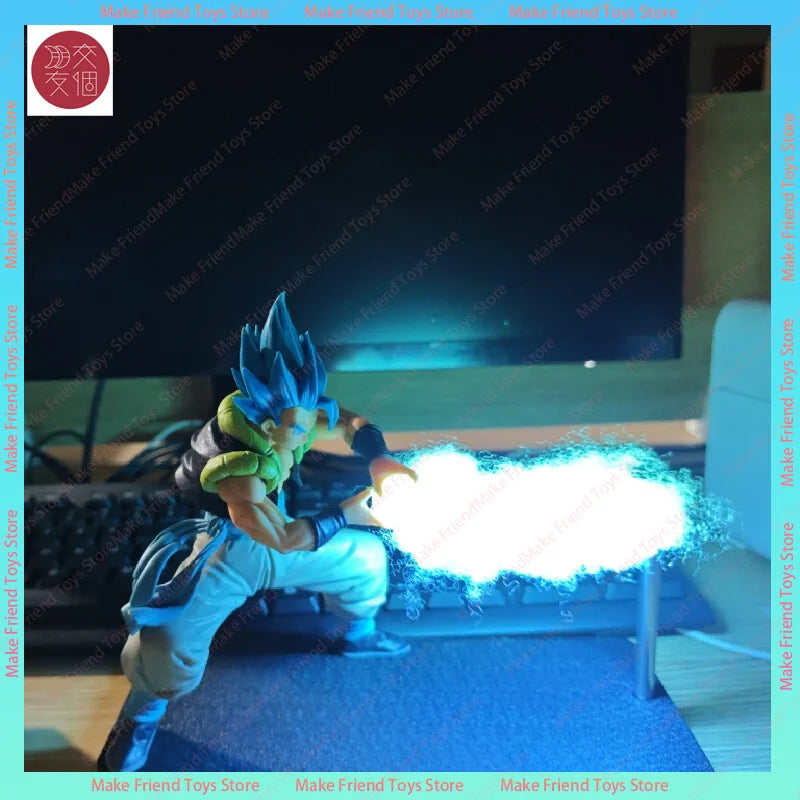 Rechargeable Dragon Ball Gogeta Lamp Gogeta Ligh Son Goku Light Lamp Magnet Light Model Kakarotto Kamehameha Wave Vegetmagnetic 