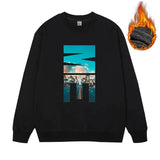 Men's Plus Size Fleece Sweatshirt XL–7XL