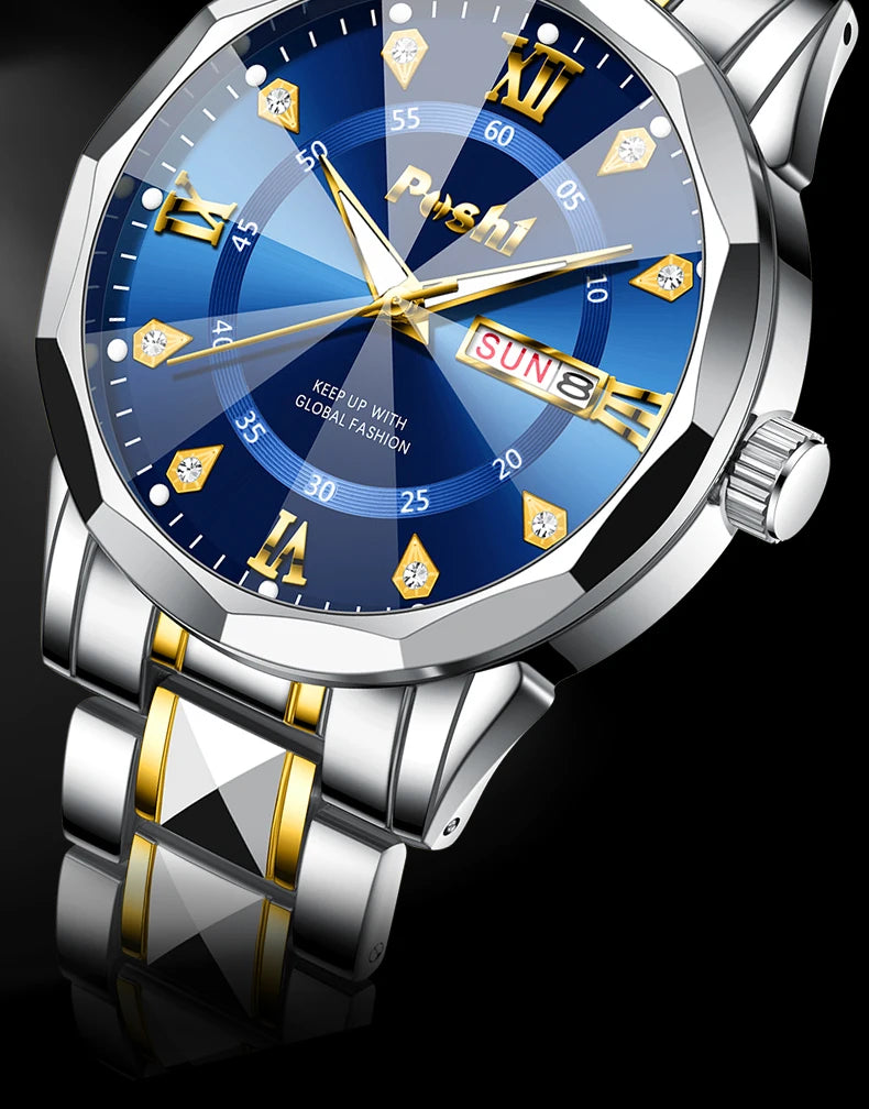 Men’s Dual Calendar Business Watch