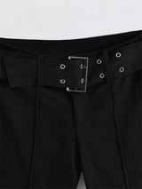 Women's Black High-Waist Flare Jeans | Vintage Y2K Style