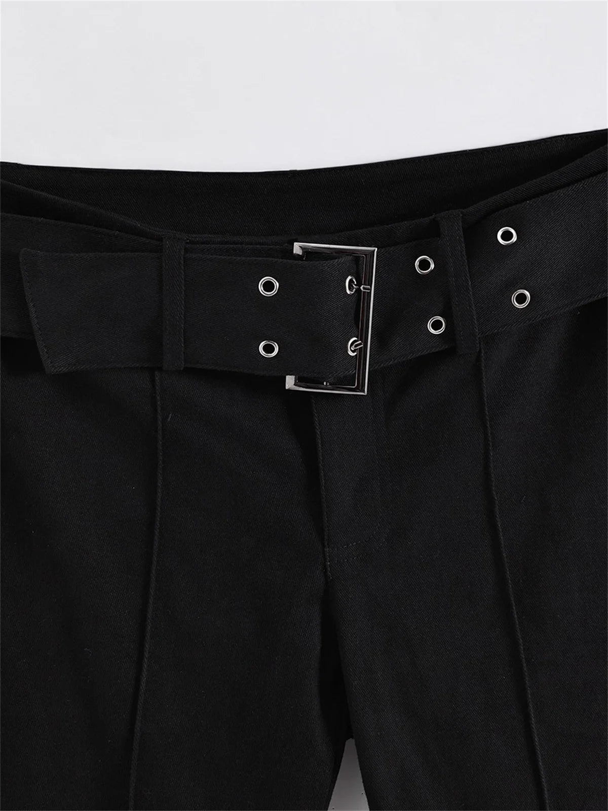 Women's Black High-Waist Flare Jeans | Vintage Y2K Style