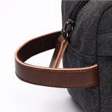 Men's Canvas Travel Wash Toiletry Bag Women Cosmetic Makeup Beauty Necessaries Bag Waterproof Dopp Kit Shaving Organizer Handbag
