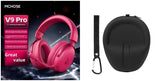 MCHOSE V9 Pro Gaming Headset, Over-Ear Quad-Mode Wireless Bluetooth Headphones for PC with Microphone (Delta Style)