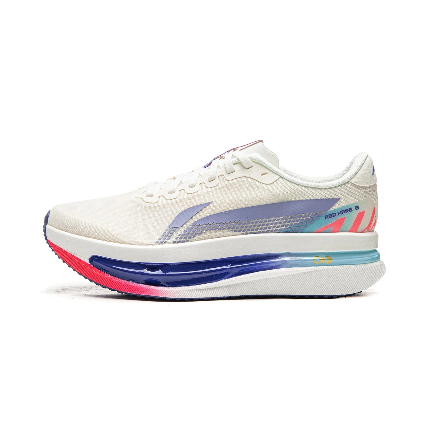 Li-Ning Women's RED HARE 9 ULTRA Racing Running Shoes SUPER BOOM Cushion BOOM FIBER Breathable LiNing Training Sneakers ARPW008