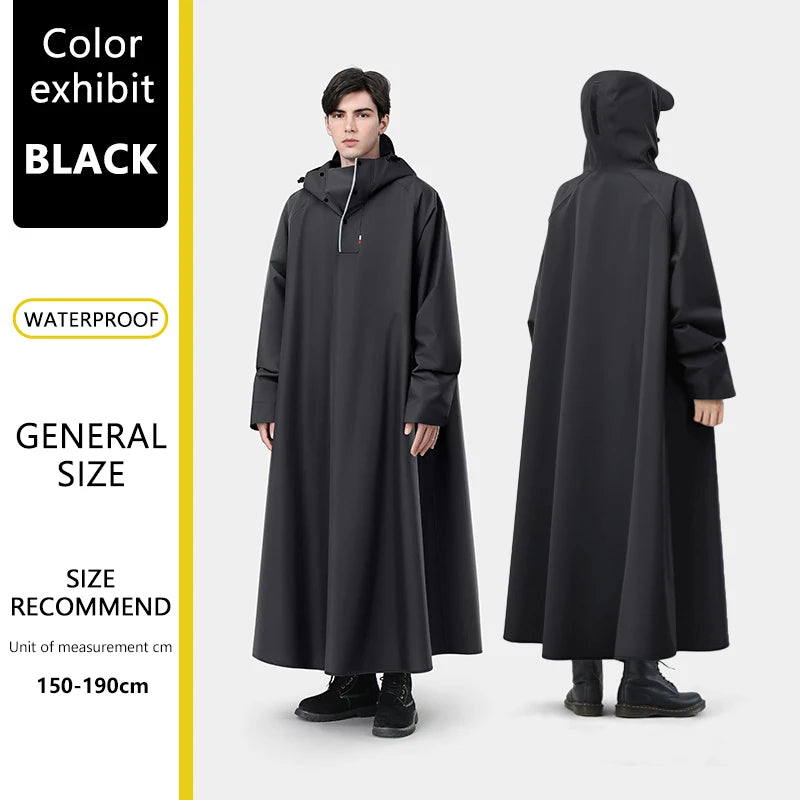 BLALION Thicken Oxford Waterproof Rain Poncho