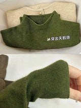 Women's Mock Neck Slim Fit Knit Sweater