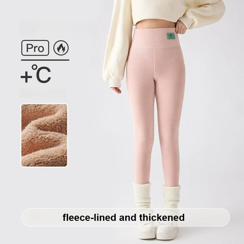 High-Waisted Thermal Fleece Leggings