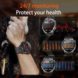 GUHUAVMI AK95 Pro Smartwatch – AMOLED, GPS & Flashlight
