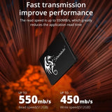 SomnAmbulist SSD 120GB 240GB 480GB 960GB Internal Sata3 Solid State Drive 2.5 128GB 256GB 512GB 1TB 2TB SSD for PC Laptop