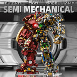2700+pcs Iron Heroes Blocks Action Figures Mark Building Sets Buster Mech DIY Brick Collectible Toys for Boys Adult Kids Gifts