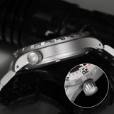 Militado New ML20 Automatic Mechanical Wristwatch PT5000 Sapphire 200M Waterproof Stainless Steel Bracelet 39Mm Luxury Watch Man