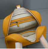 Genuine Leather Handbag Top Layer Leather Advanced Feeling 2025 New Model Fashion High-Capacity Woman
