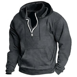 Men's Half-Zip Fleece Hoodie