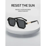 Vintage Oval Sunglasses – UV400 Sun Protection for Women