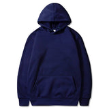 Women's Solid Color Pocket Hoodies Sports Fitness Sweatshirts Fashionable Casual Pullovers Multi Color