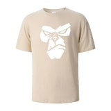 Gorilla Face Graphic Cotton T-Shirt