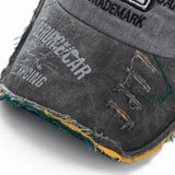Washed Cotton Baseball Cap with Letter Detail