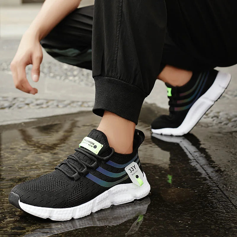 Men's Breathable Mesh Walking Sneakers