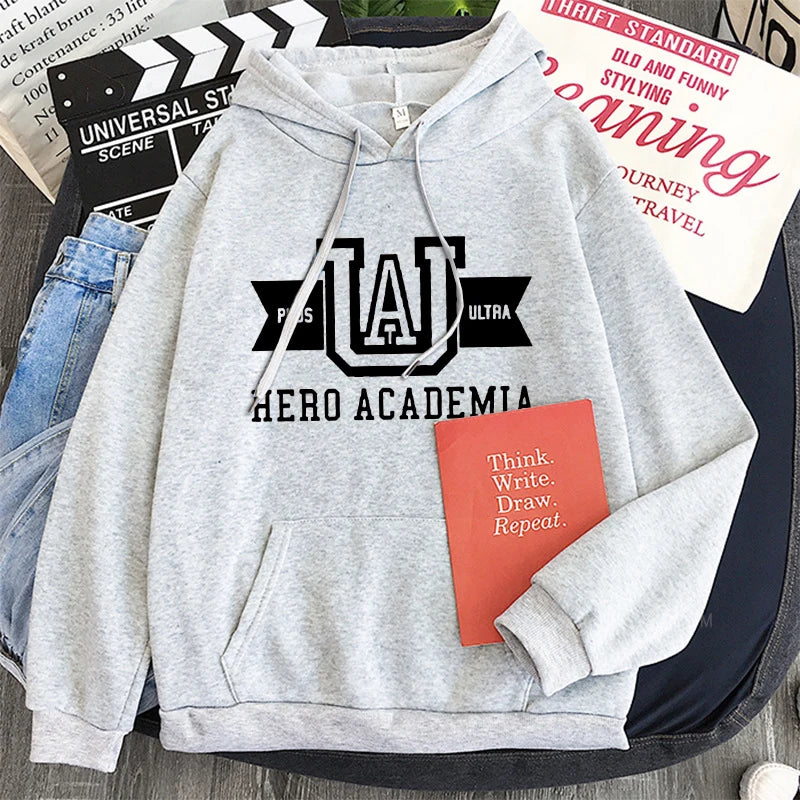My Hero Academia UA Logo Relaxed Pullover Hoodie