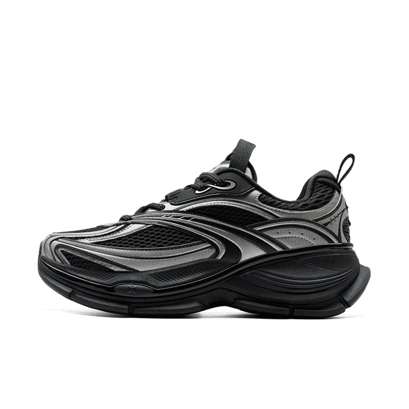 Xtep Basque 2 Casual Shoes for Men Height-increasing Mesh Cushioning Retro Millennium Daddy Female Shoes 875219320012