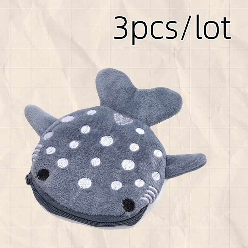 Shark Plush Coin Purse & Keychain