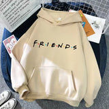 Women's "Friends" Print Pullover Hoodie