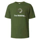 I‘m Thinking Funny Print T-Shirt