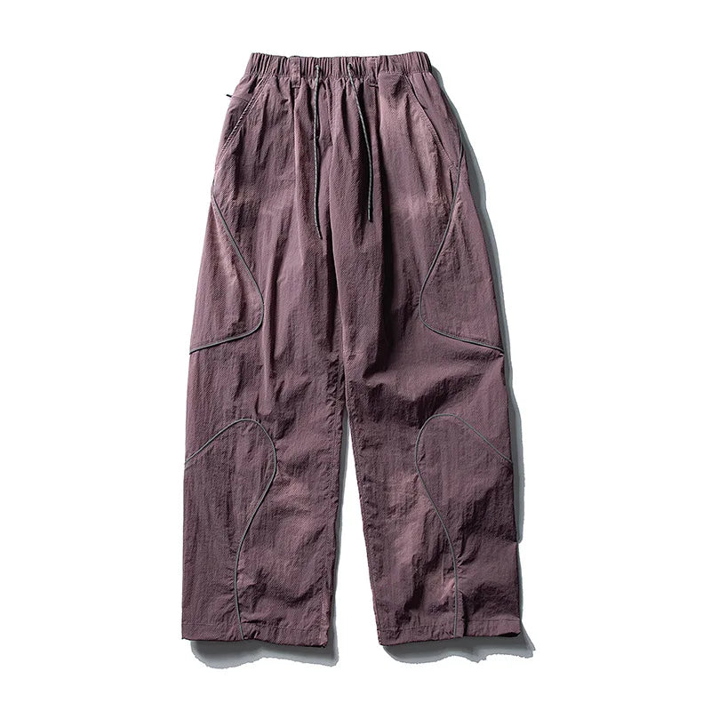 Men's Loose Fit Elastic Waist Cargo Pants