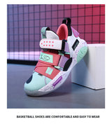 Kids' Pro-Grip Athletic Basketball Shoes