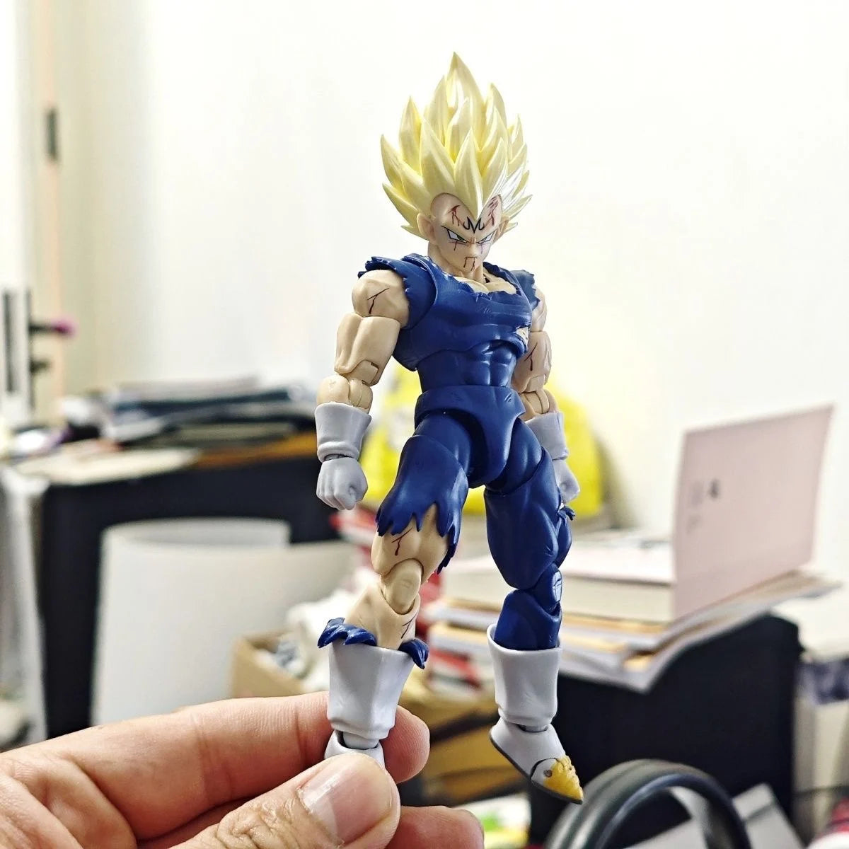 Dragon Ball Majin Vegeta Battle Damage Action Figure