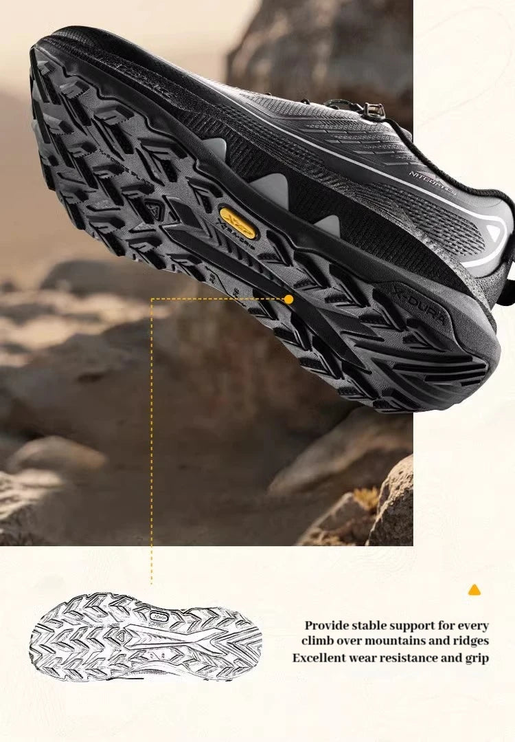 Xtep Kunlun 2.0 Hiking shoes for Men 2025 Spring Anti-slip Wrapping Rebound Cushioning Lightweight Outdoor Sneakers 975119170009