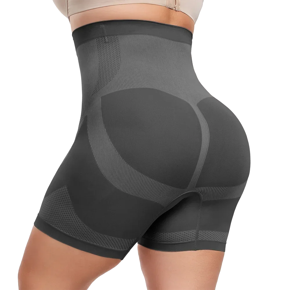 High-Waist Tummy Control Shaping Shorts