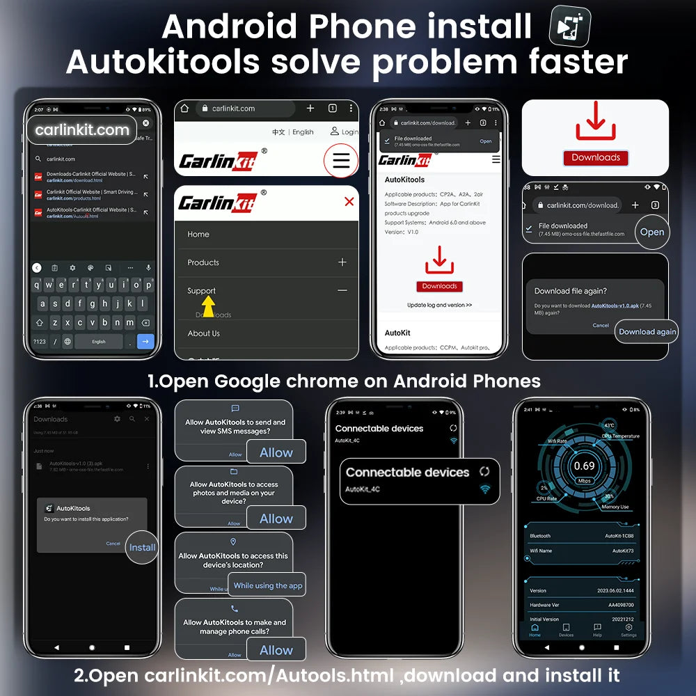 CarlinKit Wireless CarPlay & Android Auto Adapter