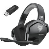 NUBWO G06 Dual Wireless Headsets Gamer 2.4GHz Bluetooth 5.3 Gaming Headphones with Microphone for PS5, PS4, PC, Mobile, Switch