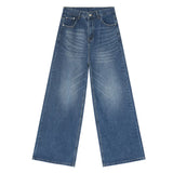 Men’s Vintage Gradient Wide-Leg Jeans
