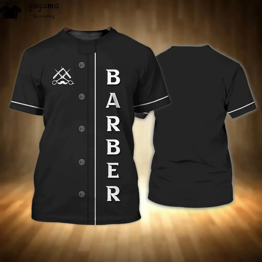 Men's 3D Print Oversized Graphic Tee | Short Sleeve