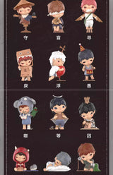 POP MART Hirono The Mime Series Figure Anime Cartoon Action Figurine Blind Box Toys Doll Cute Mysterious Box Birthday Boys Gifts