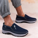 LEDP Men's Canvas Slip-On Loafers — Breathable, Non-Slip, Lightweight