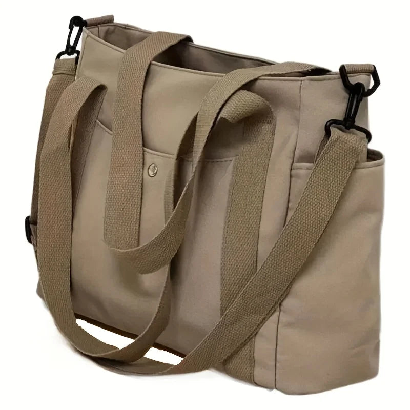 Women’s Water-Resistant Nylon Shoulder Bag