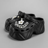 Women’s 9CM High-Platform Garden Clogs