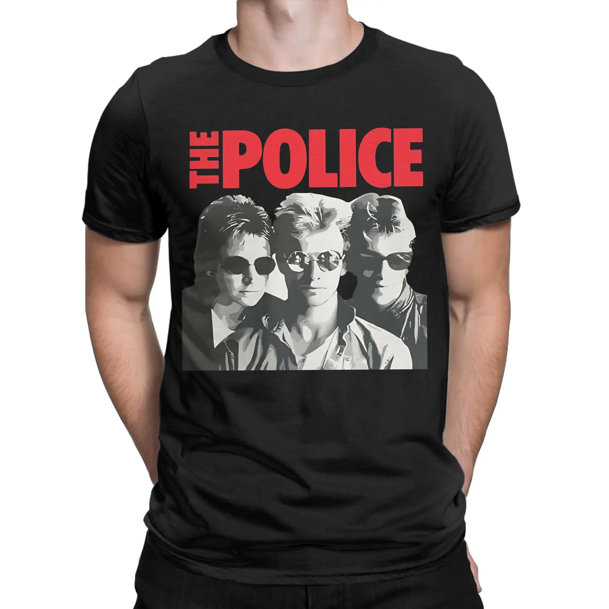 The Police Rock Band Graphic T-Shirt — Unisex Cotton Tee