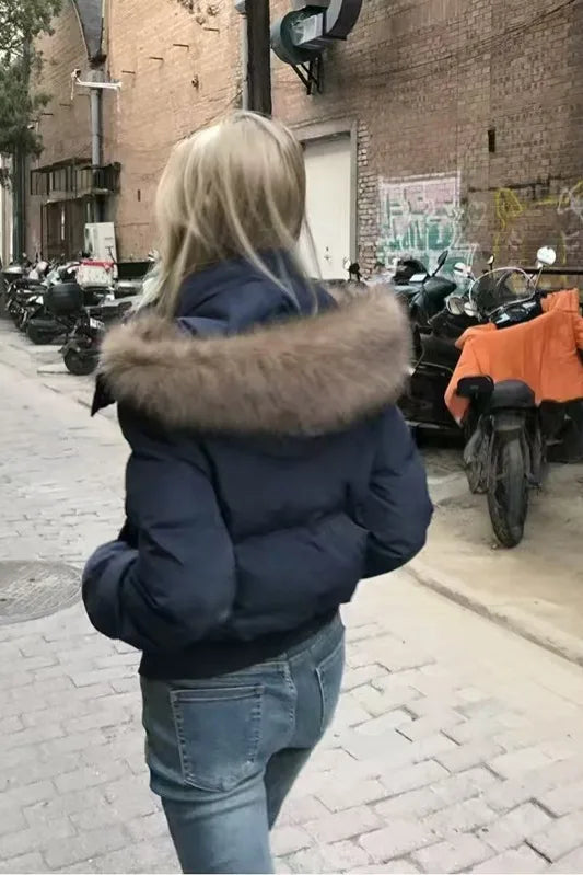 Winter Hooded Puffer Jacket