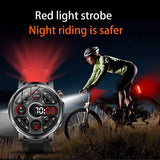 GUHUAVMI AK95 Pro Smartwatch – AMOLED, GPS & Flashlight