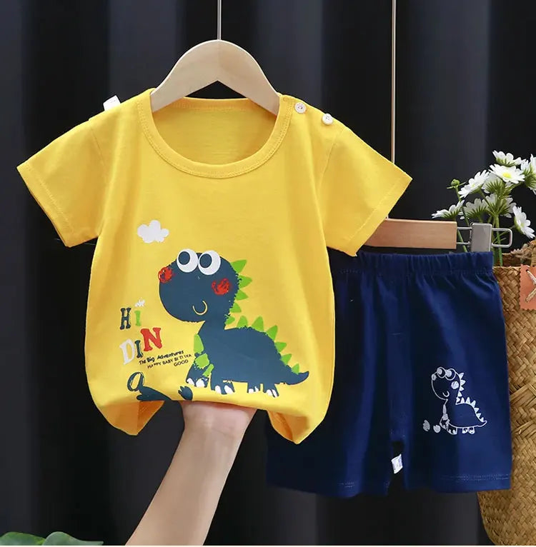 Kids' 100% Cotton Summer Set