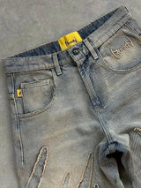 Y2K Harajuku Patchwork Baggy Jeans