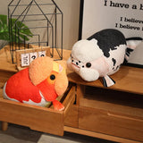 50cm Lifelike Fish Plush Stuffed Toy Goldfish Big Head Soft Pillow for Zoo Park Souvenir Lovely Lan Shou Animal Plushie