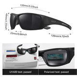 KDEAM New Polarized Fishing Sunglasses TR90 Frame Comfortable Anti slip Design Outdoor Fashion Sports Glasses Men Women Goggles